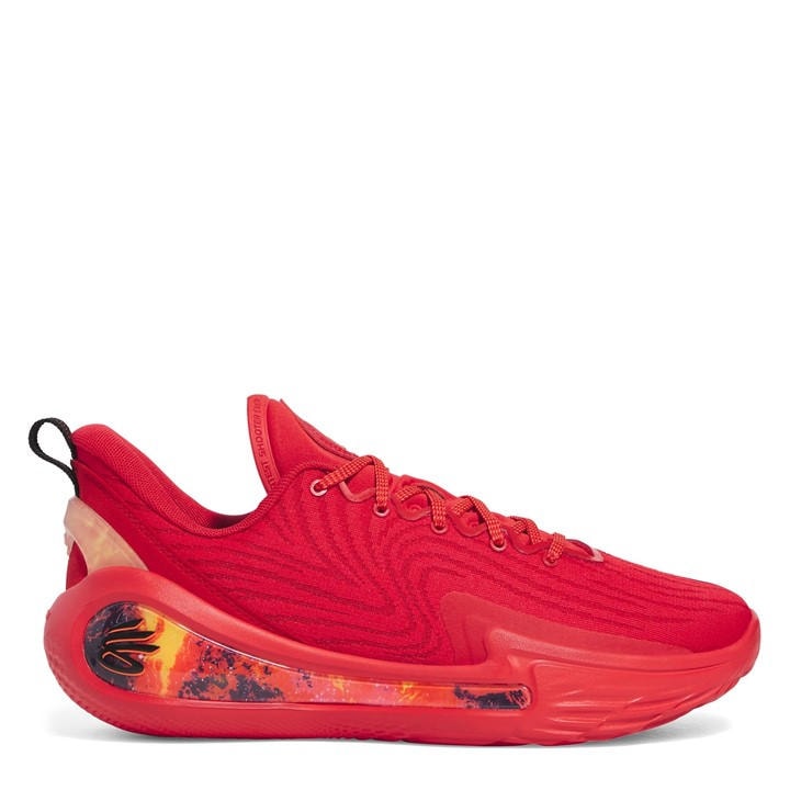 Under Armour Men's Red Curry 12 Basketball Trainers Size 11