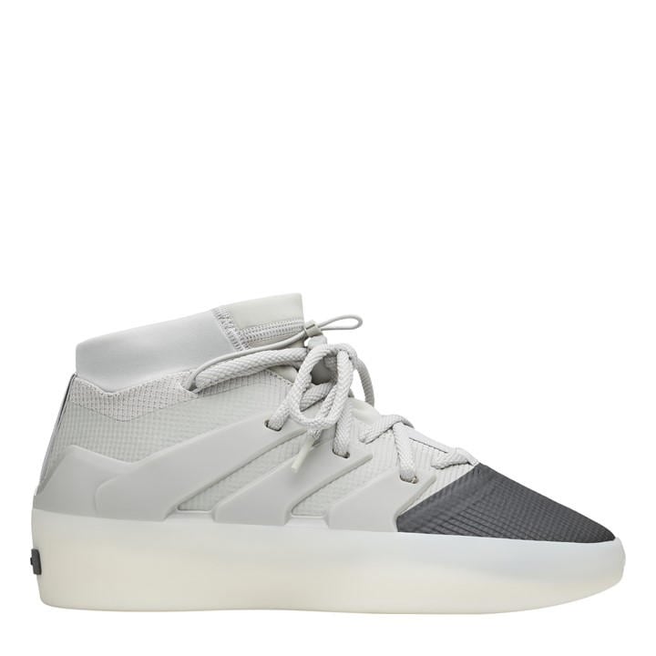 Adidas Men's Beige Basketball Trainers in Size 8.5, Sports Direct