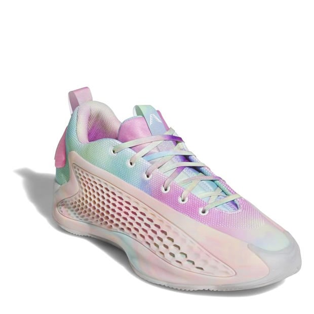 Wht/Ora/Pnk - adidas - Anthony Edwards 1 Basketball Shoes Mens