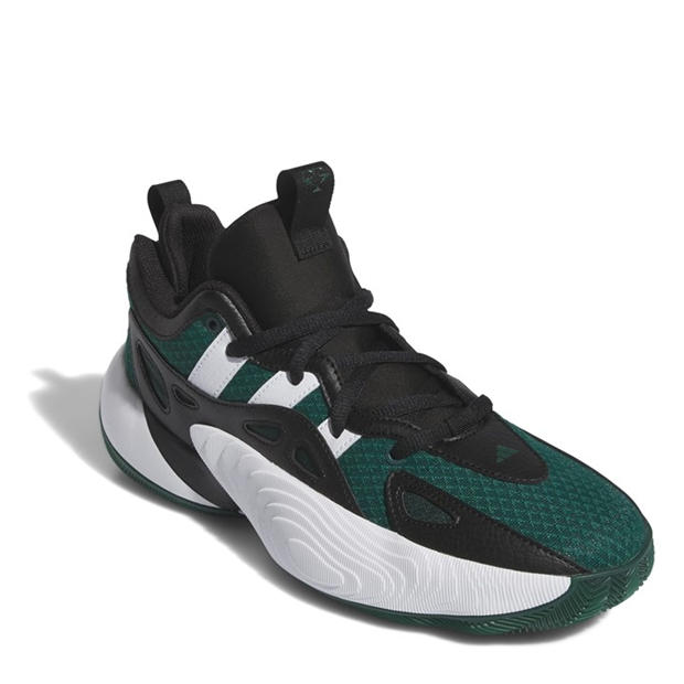 CGREEN/CBLACK/F - adidas - Unisex Adults Trae Unlimited Basketball Trainers