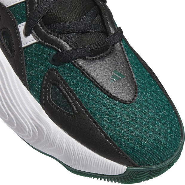 CGREEN/CBLACK/F - adidas - Unisex Adults Trae Unlimited Basketball Trainers