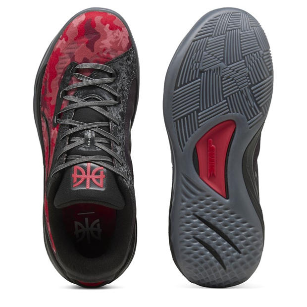 BLACK/RED - Puma - Puma ALL-PRO NITRO Sn53