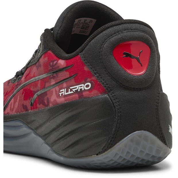 BLACK/RED - Puma - Puma ALL-PRO NITRO Sn53