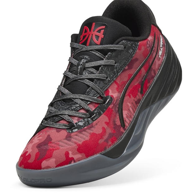 BLACK/RED - Puma - Puma ALL-PRO NITRO Sn53