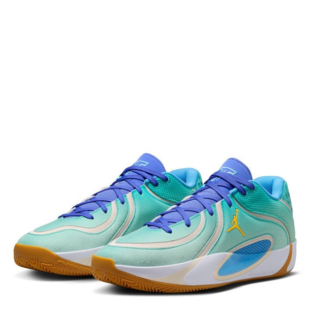 Cactus/Mint - Air Jordan - Men's Tatum Basketball Trainers