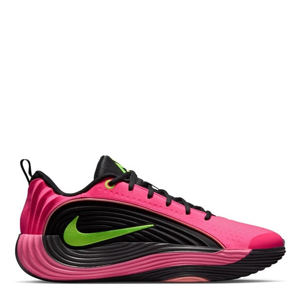 Pink/Volt - Nike - Men's Basketball Trainers