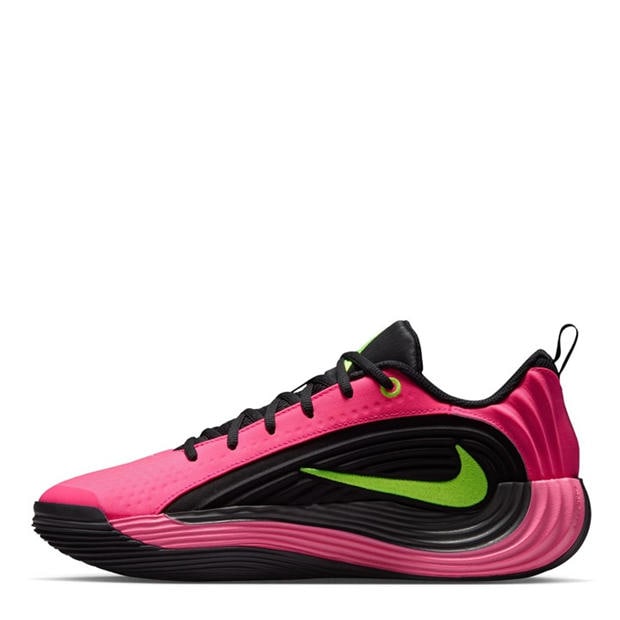 Pink/Volt - Nike - Men's Basketball Trainers