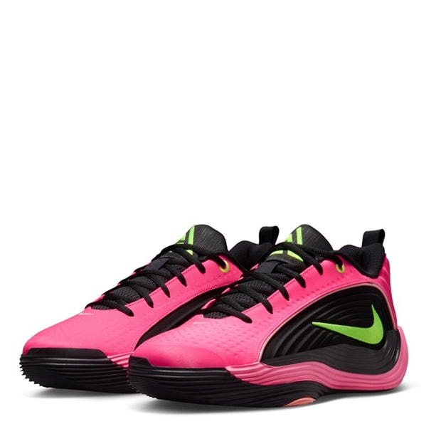 Pink/Volt - Nike - Men's Basketball Trainers
