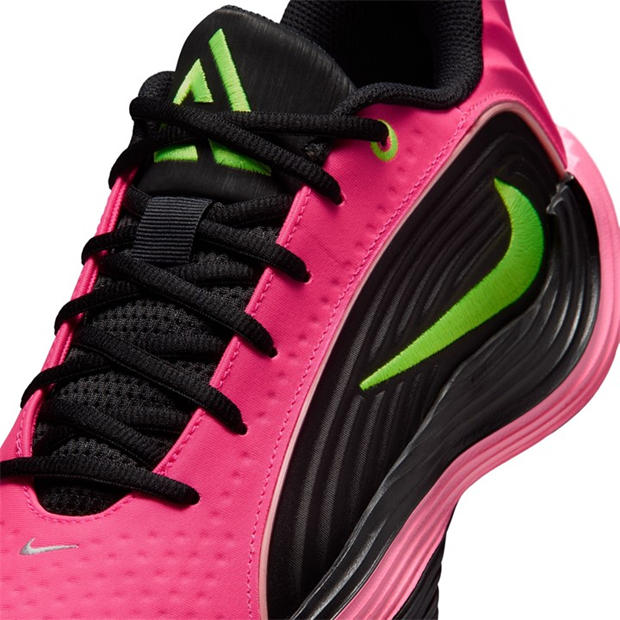 Pink/Volt - Nike - Men's Basketball Trainers