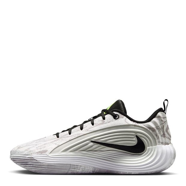White/Silver - Nike - Men's Basketball Trainers