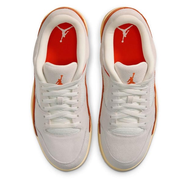 Sail/Orange - Air Jordan - Men's Basketball Trainers
