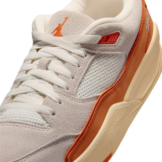 Sail/Orange - Air Jordan - Men's Basketball Trainers