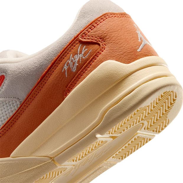 Sail/Orange - Air Jordan - Men's Basketball Trainers