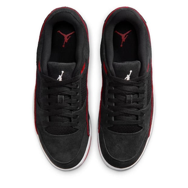 Blk/Wht/Red - Air Jordan - Men's Basketball Trainers