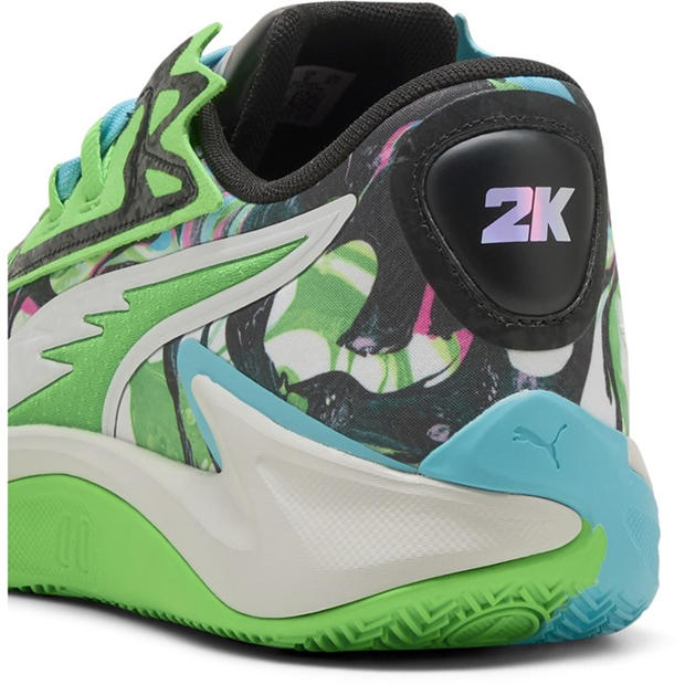 Bright Aqua-F - Puma - Men's Scoot Zeros Ii 2K Basketball Trainers