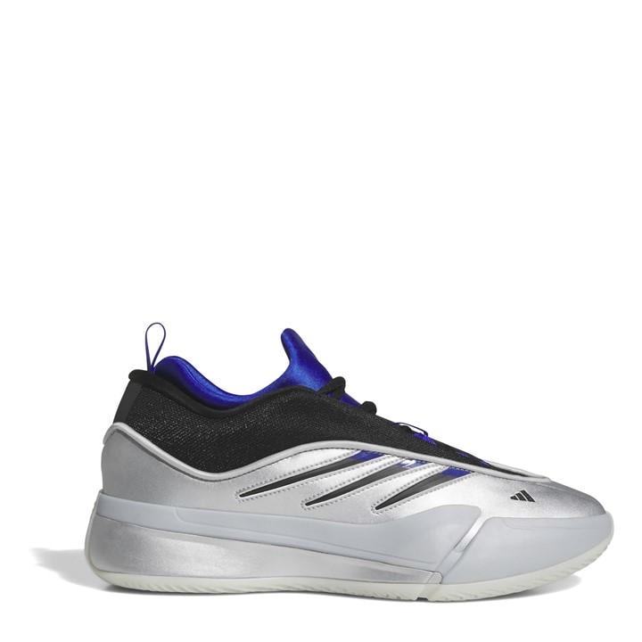 Adidas  Silver  Dame 99 Basketball Trainers in Size 12.5, Sports Direct