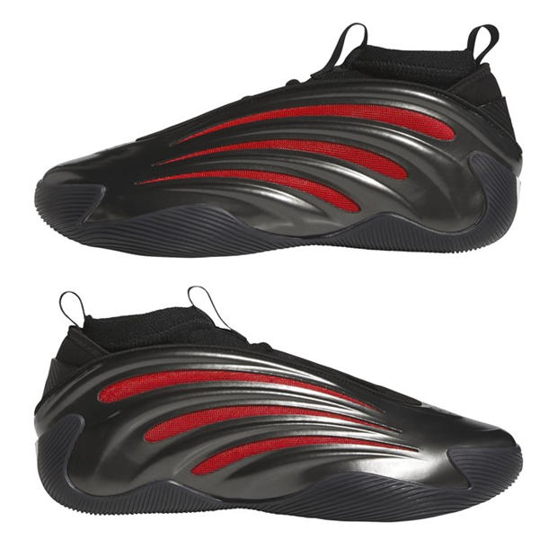 Fekete/Piros - adidas - Harden Volume 9 Basketball Shoes Mens