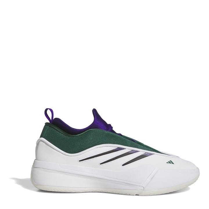 Adidas Men's White Dame Basketball Trainers in Size 14.5, Sports Direct