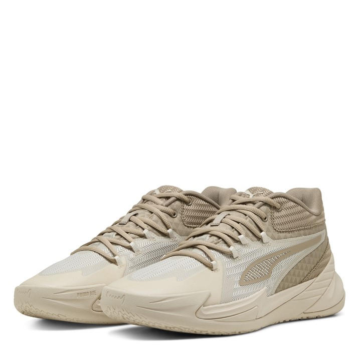 Puma Men's Cream Dagger Basketball Trainers in Size 5.5, Sports Direct