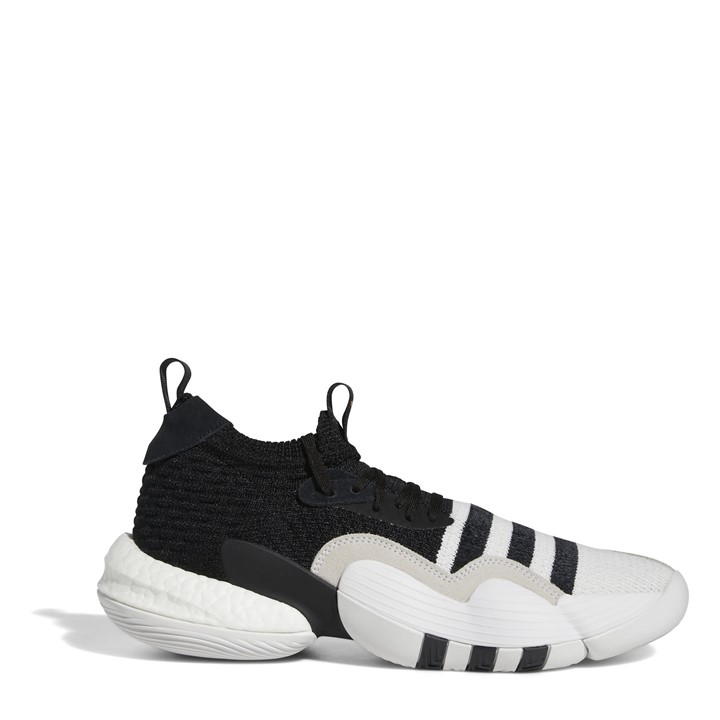 Adidas Men's White Trae Young Basketball Trainers in Size 6.5, Sports Direct