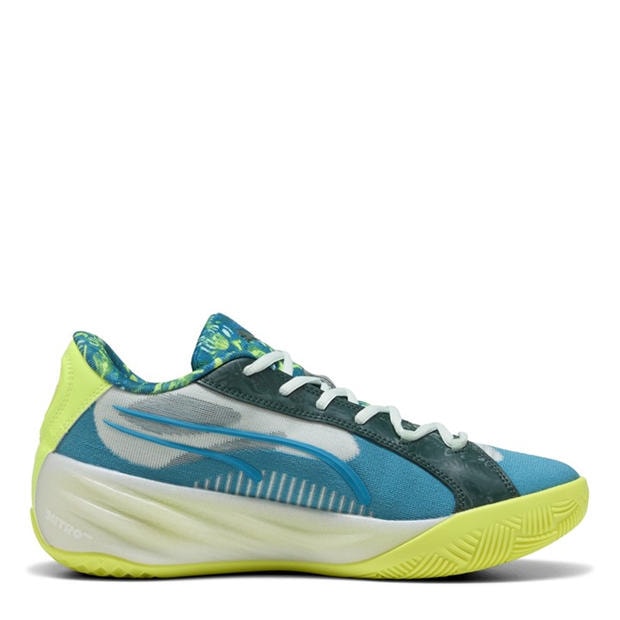 Tropical Blue - Puma - Men's All-Pro Nitro Hoops Dream Basketball Trainers