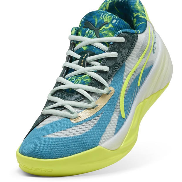 Tropical Blue - Puma - Men's All-Pro Nitro Hoops Dream Basketball Trainers