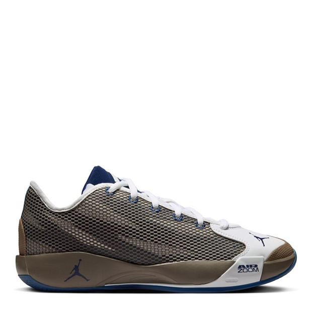 Olive/Navy - Air Jordan - Men's Luka 77 Basketball Trainers