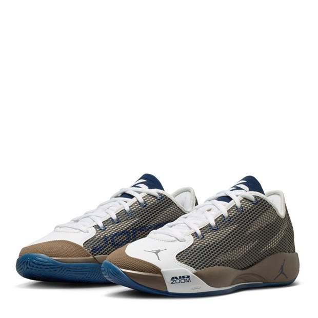 Olive/Navy - Air Jordan - Men's Luka 77 Basketball Trainers