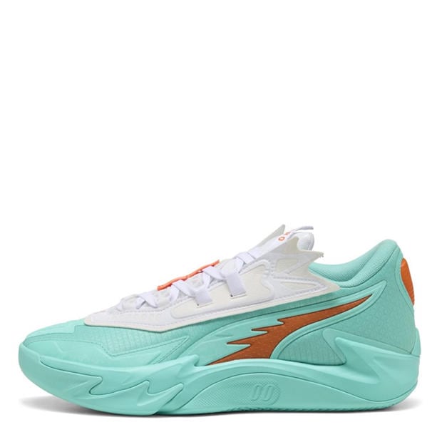 Aquatic-Orang - Puma - Men's Scoot Zeros II Shift Basketball Trainers
