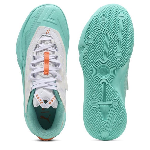 Aquatic-Orang - Puma - Men's Scoot Zeros II Shift Basketball Trainers