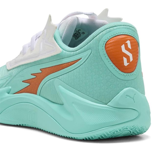 Aquatic-Orang - Puma - Men's Scoot Zeros II Shift Basketball Trainers