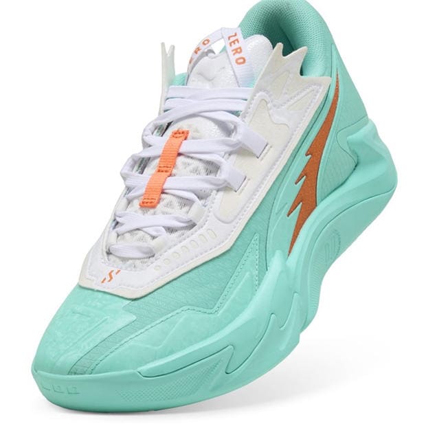Aquatic-Orang - Puma - Men's Scoot Zeros II Shift Basketball Trainers