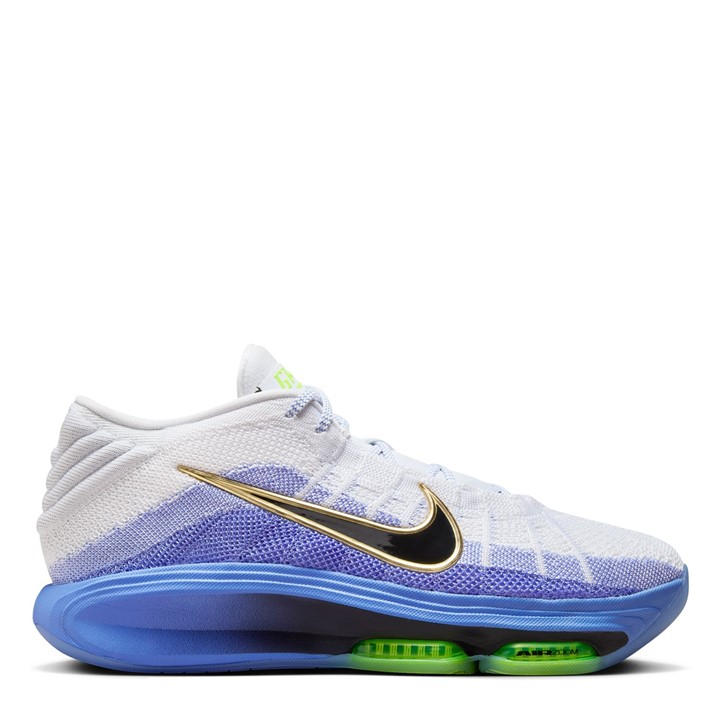Nike Men's White Basketball Trainers in Size 9, Sports Direct