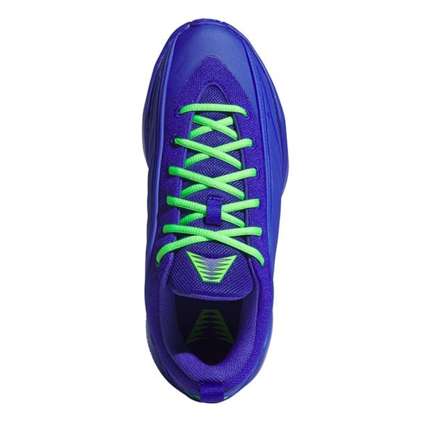 Blue/Green - adidas - Men's Basketball Trainers