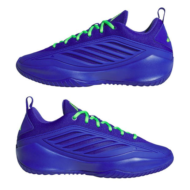 Blue/Green - adidas - Men's Basketball Trainers