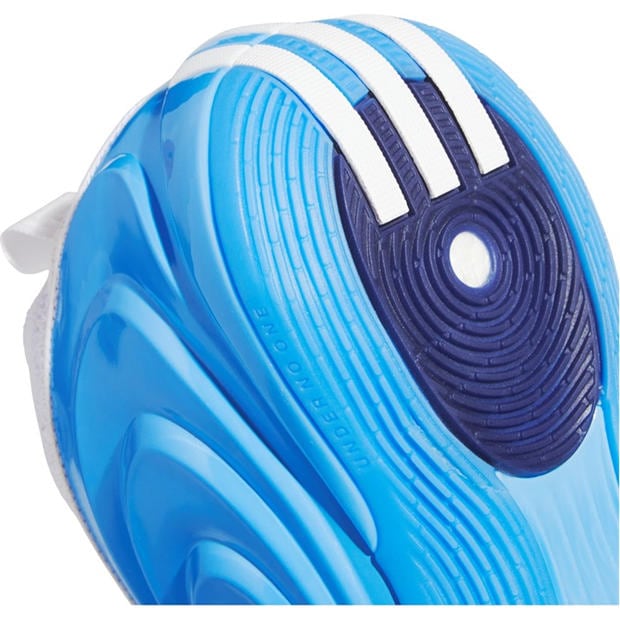 Auqa/White - adidas - Men's Basketball Trainers