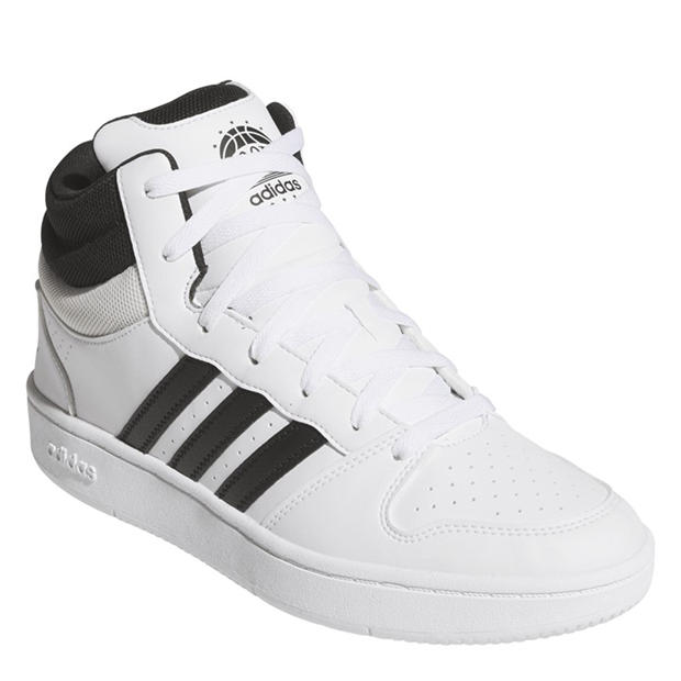 White/ Blk/Grey - adidas - Men's Basketball Trainers