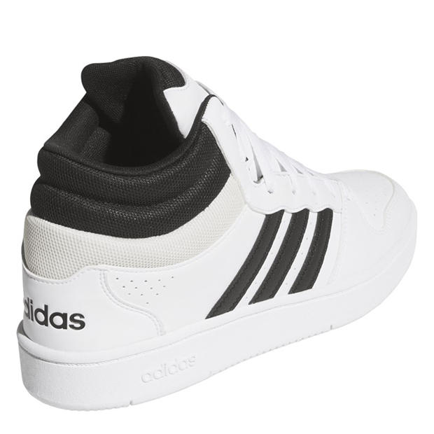 White/ Blk/Grey - adidas - Men's Basketball Trainers