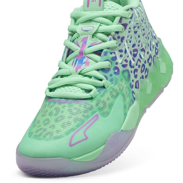 Green Glimmer - Puma - Men's Scooby Doo Basketball Trainers