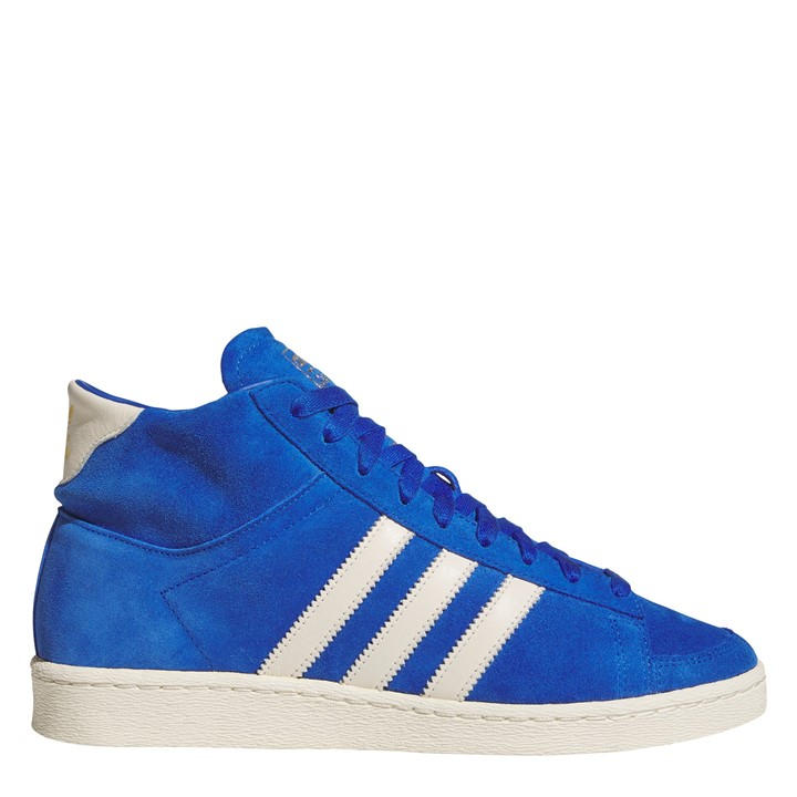 Adidas  Blue  Jabbar Hi Basketball Trainers in Size 8.5, Sports Direct