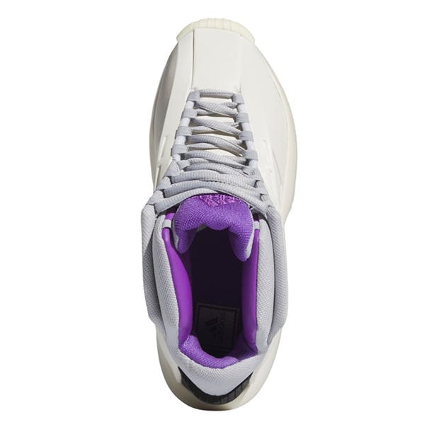 Cream White - adidas - Men's Crazy 1 Basketball Trainers
