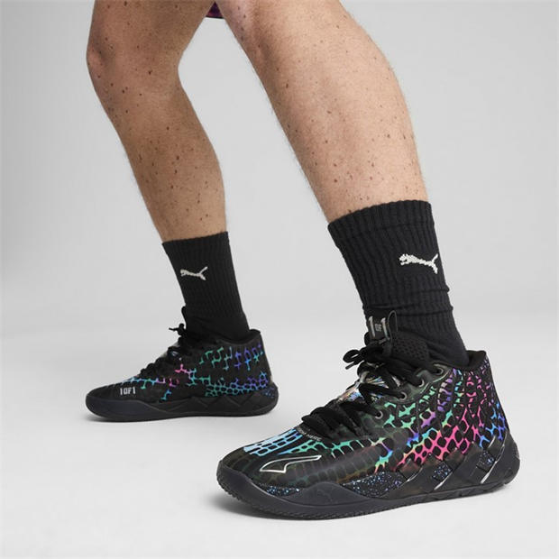 Puma Black-Pu - Puma - Men's Mb.01 Tmnt Baxter Stockma Basketball Trainers