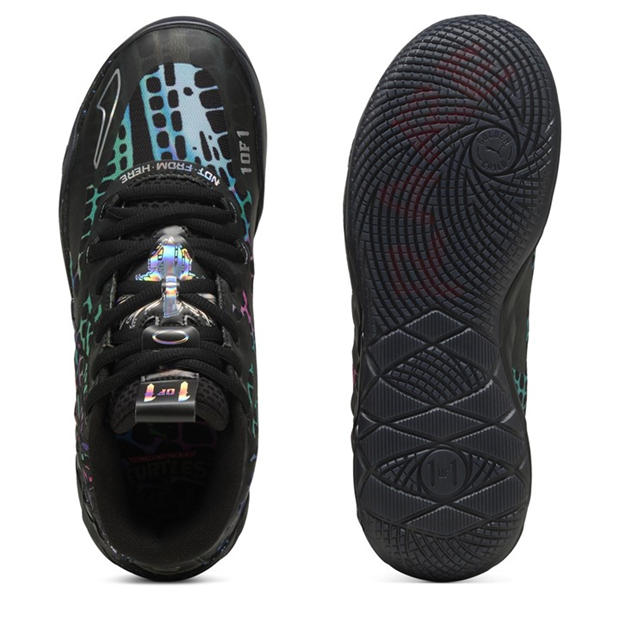 Puma Black-Pu - Puma - Men's Mb.01 Tmnt Baxter Stockma Basketball Trainers
