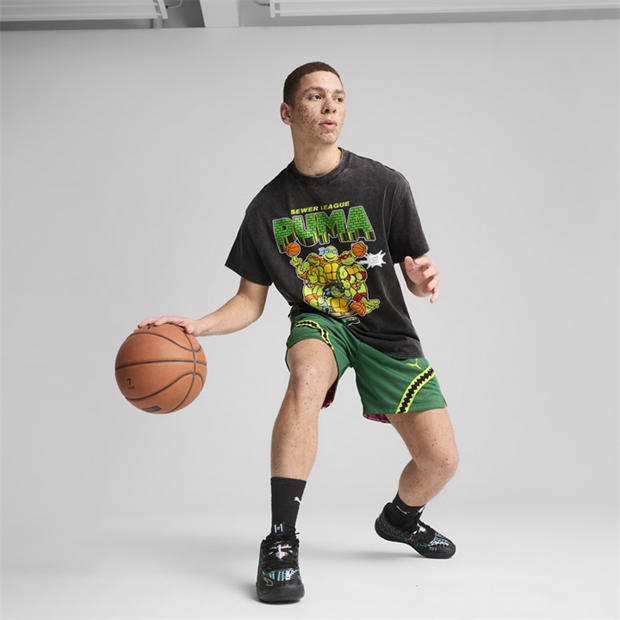 Puma Black-Pu - Puma - Men's Mb.01 Tmnt Baxter Stockma Basketball Trainers