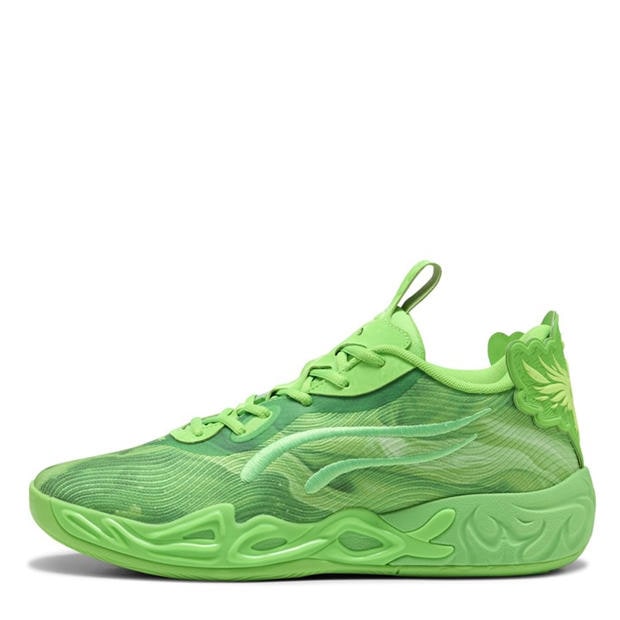 Green Glare-F - Puma - Men's Mb.04 Lo Team Basketball Trainers