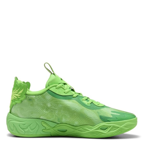 Green Glare-F - Puma - Men's Mb.04 Lo Team Basketball Trainers