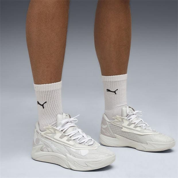 Glacial Gray-P - Puma - Men's Scoot Zeros II Basketball Trainers