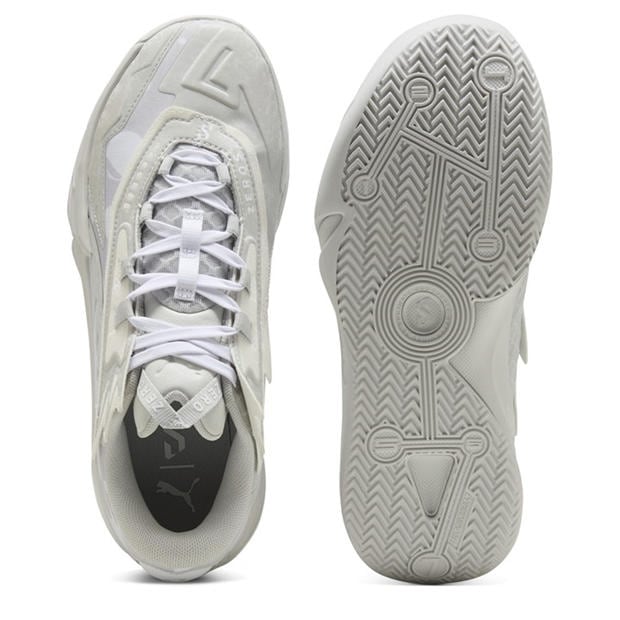 Glacial Gray-P - Puma - Men's Scoot Zeros II Basketball Trainers