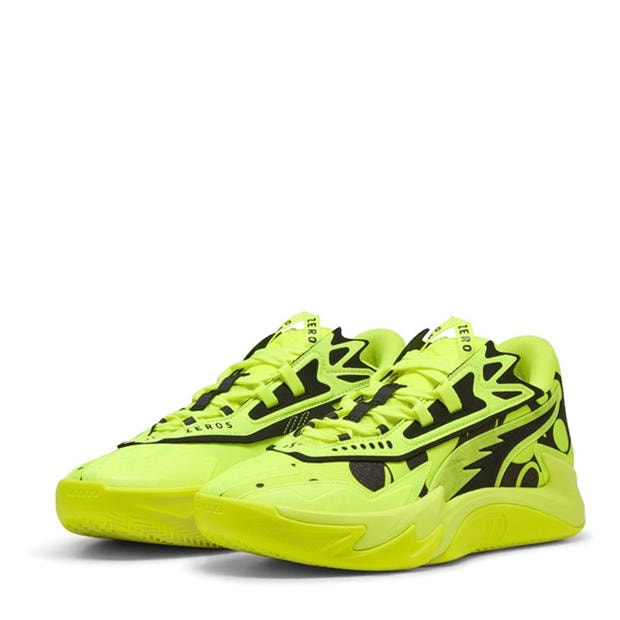 Yellow Alert- - Puma - Men's Scoot Zeros II Basketball Trainers
