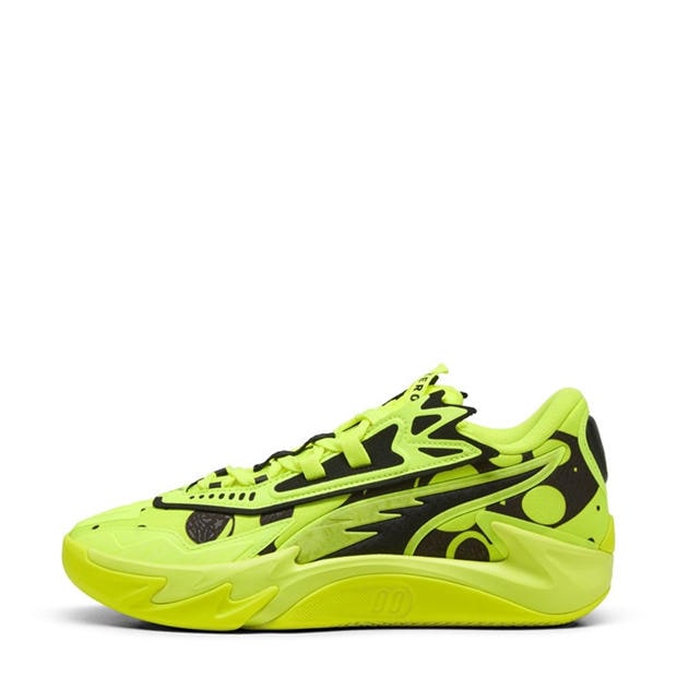 Yellow Alert- - Puma - Men's Scoot Zeros II Basketball Trainers